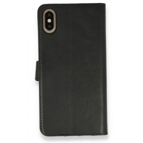 Newface iPhone XS Max Kılıf Trend S Plus Kapaklı Kılıf - Siyah Newface iPhone XS Max Kılıf Trend S Plus Kapaklı Kılıf - Siyah