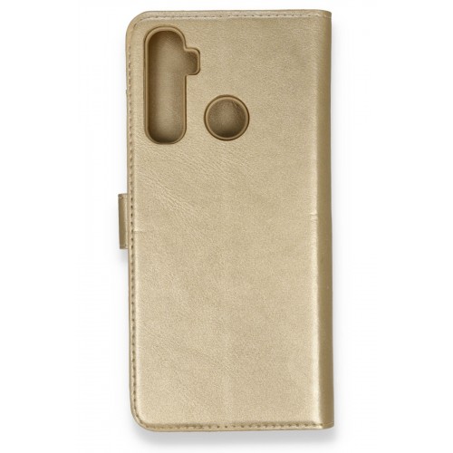 Newface Realme C3 Kılıf Trend S Plus Kapaklı Kılıf - Gold Newface Realme C3 Kılıf Trend S Plus Kapaklı Kılıf - Gold