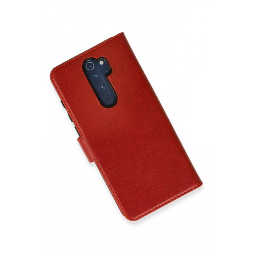 Newface Xiaomi Redmi Note 8 Pro Kılıf Trend S Plus Kapaklı Kılıf - Kırmızı Newface Xiaomi Redmi Note 8 Pro Kılıf Trend S Plus Kapaklı Kılıf - Kırmızı