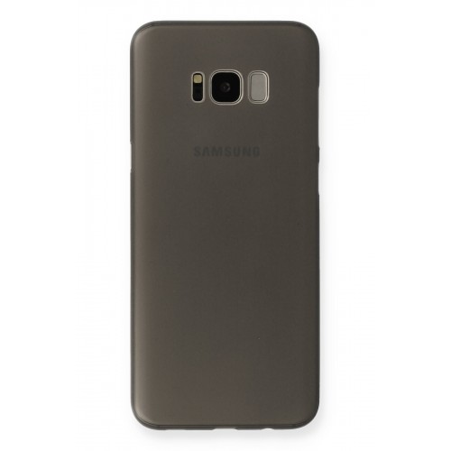 Newface Samsung Galaxy S8 Plus Kılıf PP Ultra İnce Kapak - Gri Newface Samsung Galaxy S8 Plus Kılıf PP Ultra İnce Kapak - Gri