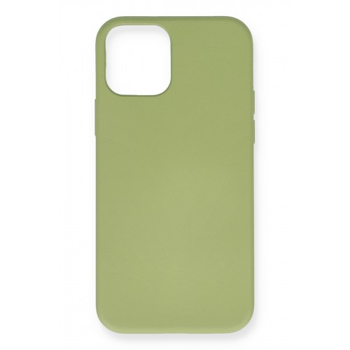 Newface iPhone 12 Mini Kılıf Nano içi Kadife Silikon - Yeşil Newface iPhone 12 Mini Kılıf Nano içi Kadife Silikon - Yeşil