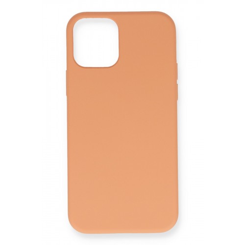 Newface iPhone 12 Pro Kılıf Nano içi Kadife Silikon - Turuncu Newface iPhone 12 Pro Kılıf Nano içi Kadife Silikon - Turuncu