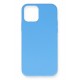Newface iPhone 12 Pro Max Kılıf Nano içi Kadife Silikon - Mavi Newface iPhone 12 Pro Max Kılıf Nano içi Kadife Silikon - Mavi