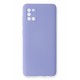 Newface Samsung Galaxy A31 Kılıf Nano içi Kadife Silikon - Lila Newface Samsung Galaxy A31 Kılıf Nano içi Kadife Silikon - Lila