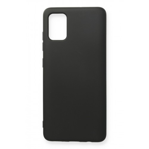Newface Samsung Galaxy A71 Kılıf Nano içi Kadife Silikon - Siyah Newface Samsung Galaxy A71 Kılıf Nano içi Kadife Silikon - Siyah