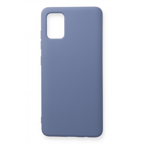 Newface Samsung Galaxy A71 Kılıf Nano içi Kadife Silikon - Gri Newface Samsung Galaxy A71 Kılıf Nano içi Kadife Silikon - Gri