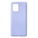 Newface Samsung Galaxy A91 / S10 Lite Kılıf Nano içi Kadife Silikon - Lila Newface Samsung Galaxy A91 / S10 Lite Kılıf Nano içi Kadife Silikon - Lila
