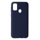 Newface Samsung Galaxy M31 Kılıf Nano içi Kadife Silikon - Lacivert Newface Samsung Galaxy M31 Kılıf Nano içi Kadife Silikon - Lacivert