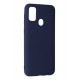Newface Samsung Galaxy M31 Kılıf Nano içi Kadife Silikon - Lacivert Newface Samsung Galaxy M31 Kılıf Nano içi Kadife Silikon - Lacivert