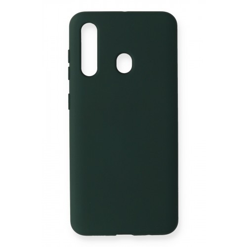 Newface Samsung Galaxy M40 Kılıf Nano içi Kadife Silikon - Koyu Yeşil Newface Samsung Galaxy M40 Kılıf Nano içi Kadife Silikon - Koyu Yeşil