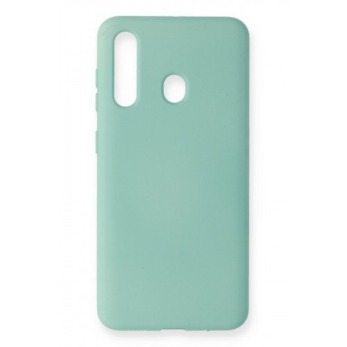 Newface Samsung Galaxy M40 Kılıf Nano içi Kadife Silikon - Turkuaz Newface Samsung Galaxy M40 Kılıf Nano içi Kadife Silikon - Turkuaz