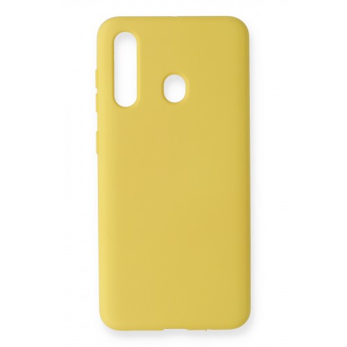 Newface Samsung Galaxy M40 Kılıf Nano içi Kadife Silikon - Sarı Newface Samsung Galaxy M40 Kılıf Nano içi Kadife Silikon - Sarı