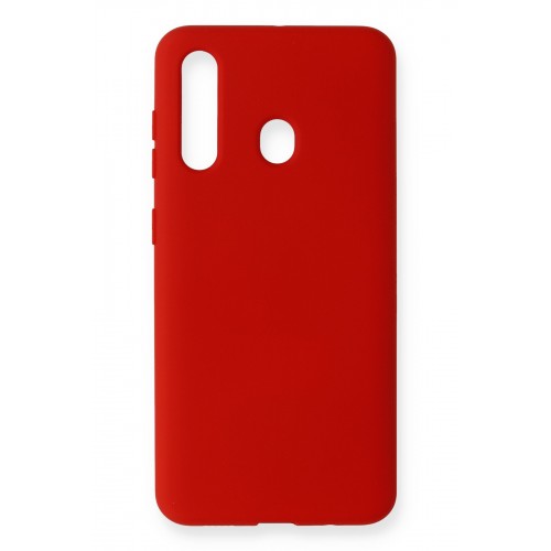 Newface Samsung Galaxy M40 Kılıf Nano içi Kadife Silikon - Kırmızı Newface Samsung Galaxy M40 Kılıf Nano içi Kadife Silikon - Kırmızı