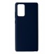 Newface Samsung Galaxy Note 20 Kılıf Nano içi Kadife Silikon - Lacivert Newface Samsung Galaxy Note 20 Kılıf Nano içi Kadife Silikon - Lacivert