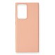 Newface Samsung Galaxy Note 20 Ultra Kılıf Nano içi Kadife Silikon - Pudra Newface Samsung Galaxy Note 20 Ultra Kılıf Nano içi Kadife Silikon - Pudra