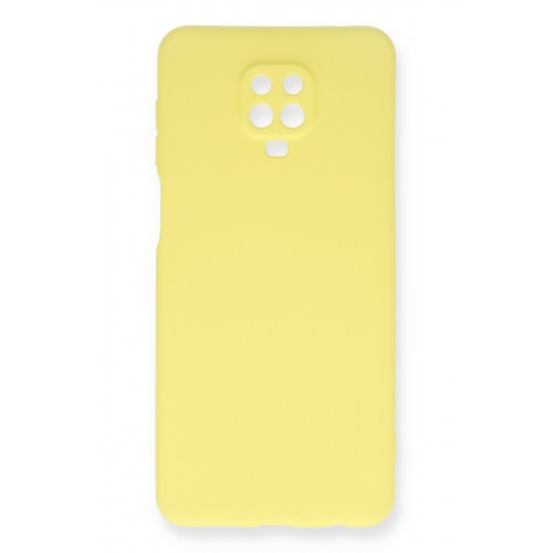 Newface Xiaomi Redmi Note 9S Kılıf Nano içi Kadife Silikon - Sarı Newface Xiaomi Redmi Note 9S Kılıf Nano içi Kadife Silikon - Sarı