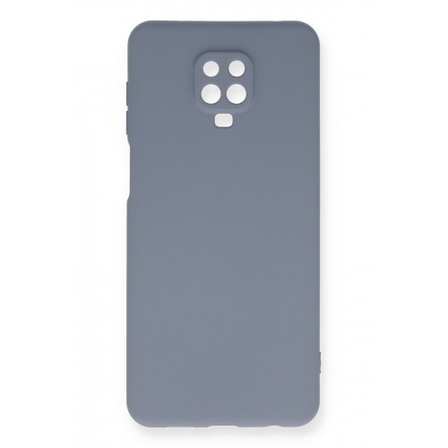Newface Xiaomi Redmi Note 9 Pro Kılıf Nano içi Kadife Silikon - Gri Newface Xiaomi Redmi Note 9 Pro Kılıf Nano içi Kadife Silikon - Gri