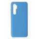 Newface Xiaomi Mi Note 10 Lite Kılıf Nano içi Kadife Silikon - Mavi Newface Xiaomi Mi Note 10 Lite Kılıf Nano içi Kadife Silikon - Mavi