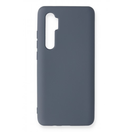 Newface Xiaomi Mi Note 10 Lite Kılıf Nano içi Kadife Silikon - Gri Newface Xiaomi Mi Note 10 Lite Kılıf Nano içi Kadife Silikon - Gri