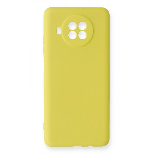 Newface Xiaomi Mi 10T Lite Kılıf Nano içi Kadife Silikon - Sarı Newface Xiaomi Mi 10T Lite Kılıf Nano içi Kadife Silikon - Sarı