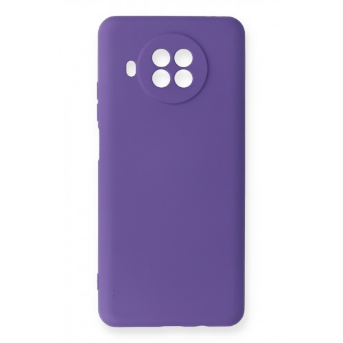 Newface Xiaomi Mi 10T Lite Kılıf Nano içi Kadife Silikon - Mor Newface Xiaomi Mi 10T Lite Kılıf Nano içi Kadife Silikon - Mor