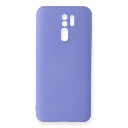 Newface Xiaomi Redmi 9 Kılıf Nano içi Kadife Silikon - Lila Newface Xiaomi Redmi 9 Kılıf Nano içi Kadife Silikon - Lila