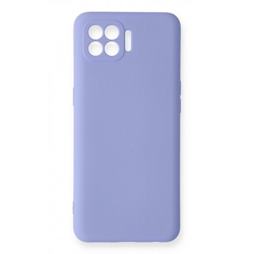 Newface Oppo Reno 4 Lite Kılıf Nano içi Kadife Silikon - Lila Newface Oppo Reno 4 Lite Kılıf Nano içi Kadife Silikon - Lila