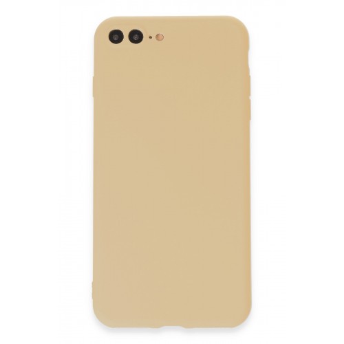 Newface iPhone 7 Plus Kılıf Premium Rubber Silikon - Gold Newface iPhone 7 Plus Kılıf Premium Rubber Silikon - Gold