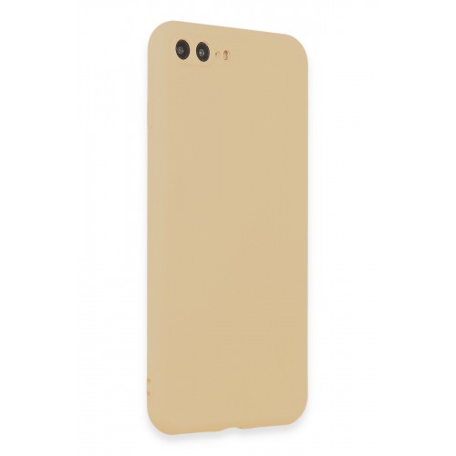 Newface iPhone 7 Plus Kılıf Premium Rubber Silikon - Gold Newface iPhone 7 Plus Kılıf Premium Rubber Silikon - Gold