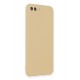 Newface iPhone 7 Plus Kılıf Premium Rubber Silikon - Gold Newface iPhone 7 Plus Kılıf Premium Rubber Silikon - Gold