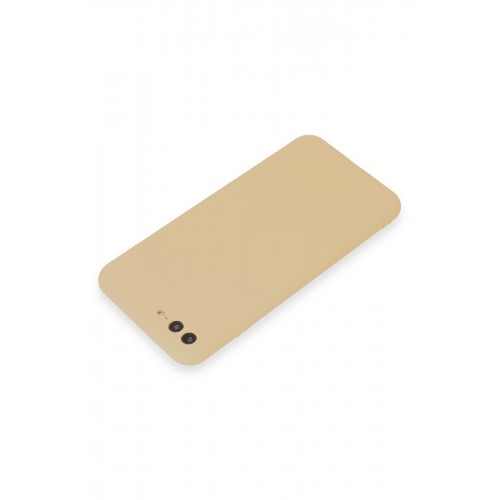 Newface iPhone 7 Plus Kılıf Premium Rubber Silikon - Gold Newface iPhone 7 Plus Kılıf Premium Rubber Silikon - Gold