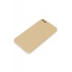 Newface iPhone 7 Plus Kılıf Premium Rubber Silikon - Gold Newface iPhone 7 Plus Kılıf Premium Rubber Silikon - Gold