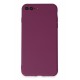 Newface iPhone 7 Plus Kılıf Premium Rubber Silikon - Mürdüm Newface iPhone 7 Plus Kılıf Premium Rubber Silikon - Mürdüm
