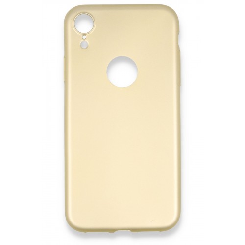 Newface iPhone XR Kılıf Premium Rubber Silikon - Gold Newface iPhone XR Kılıf Premium Rubber Silikon - Gold