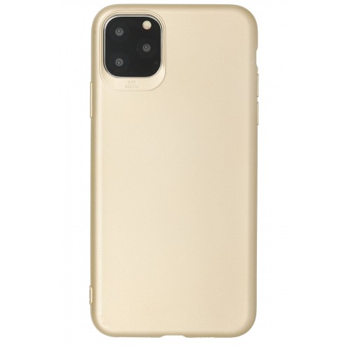 Newface iPhone 11 Pro Kılıf Premium Rubber Silikon - Gold Newface iPhone 11 Pro Kılıf Premium Rubber Silikon - Gold