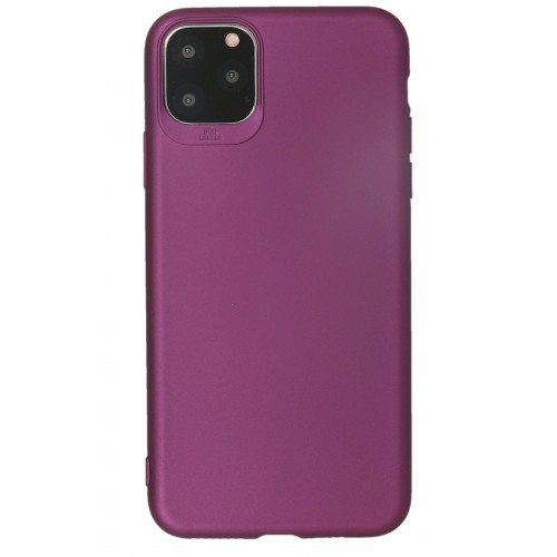 Newface iPhone 11 Pro Max Kılıf Premium Rubber Silikon - Mürdüm Newface iPhone 11 Pro Max Kılıf Premium Rubber Silikon - Mürdüm