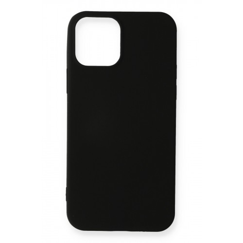 Newface iPhone 12 Mini Kılıf Premium Rubber Silikon - Siyah Newface iPhone 12 Mini Kılıf Premium Rubber Silikon - Siyah