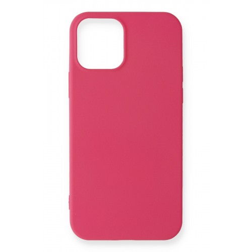Newface iPhone 12 Pro Max Kılıf Premium Rubber Silikon - Pembe Newface iPhone 12 Pro Max Kılıf Premium Rubber Silikon - Pembe