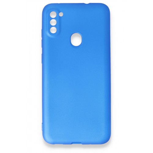 Newface Samsung Galaxy A11 Kılıf Premium Rubber Silikon - Mavi Newface Samsung Galaxy A11 Kılıf Premium Rubber Silikon - Mavi