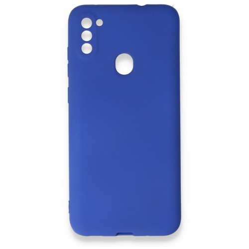 Newface Samsung Galaxy A11 Kılıf Premium Rubber Silikon - Lacivert Newface Samsung Galaxy A11 Kılıf Premium Rubber Silikon - Lacivert