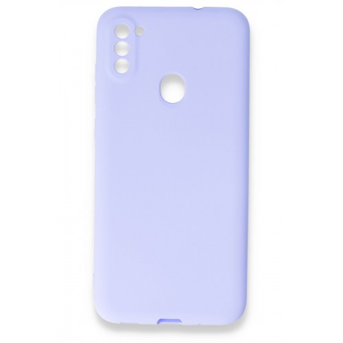 Newface Samsung Galaxy M11 Kılıf Premium Rubber Silikon - Lila Newface Samsung Galaxy M11 Kılıf Premium Rubber Silikon - Lila