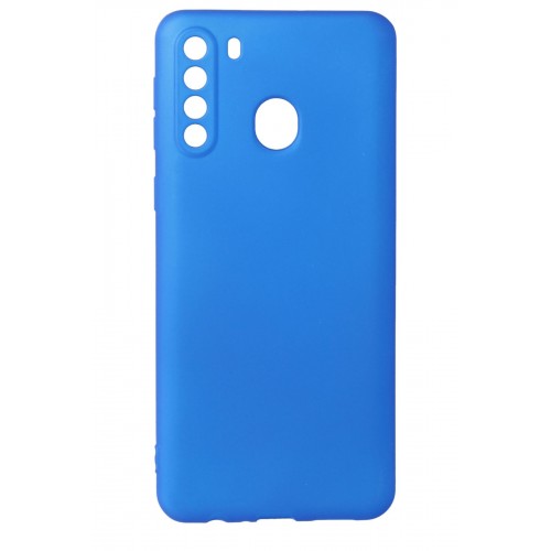 Newface Samsung Galaxy A21 Kılıf Premium Rubber Silikon - Mavi Newface Samsung Galaxy A21 Kılıf Premium Rubber Silikon - Mavi