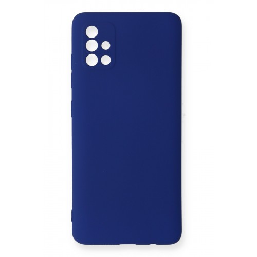 Newface Samsung Galaxy A51 Kılıf Premium Rubber Silikon - Lacivert Newface Samsung Galaxy A51 Kılıf Premium Rubber Silikon - Lacivert