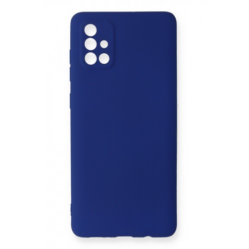 Newface Samsung Galaxy A71 Kılıf Premium Rubber Silikon - Lacivert Newface Samsung Galaxy A71 Kılıf Premium Rubber Silikon - Lacivert