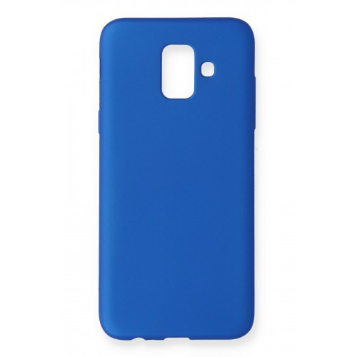 Newface Samsung Galaxy A6 2018 Kılıf Premium Rubber Silikon - Mavi Newface Samsung Galaxy A6 2018 Kılıf Premium Rubber Silikon - Mavi