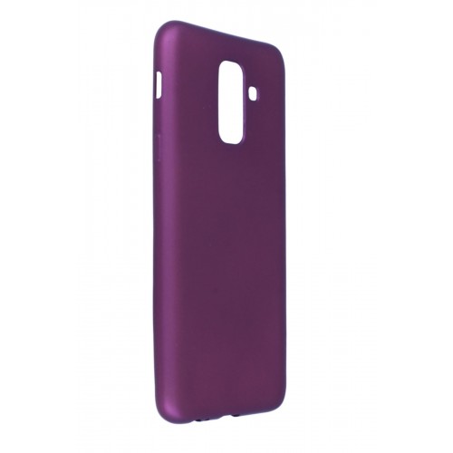 Newface Samsung Galaxy A6 Plus 2018 Kılıf Premium Rubber Silikon - Mürdüm Newface Samsung Galaxy A6 Plus 2018 Kılıf Premium Rubber Silikon - Mürdüm