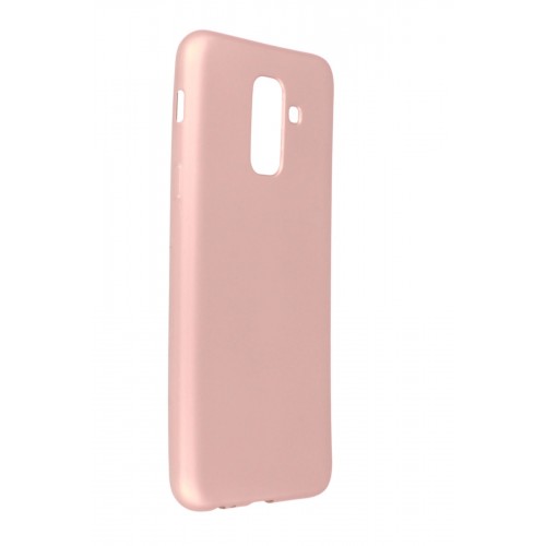 Newface Samsung Galaxy A6 Plus 2018 Kılıf Premium Rubber Silikon - Rose Gold Newface Samsung Galaxy A6 Plus 2018 Kılıf Premium Rubber Silikon - Rose Gold