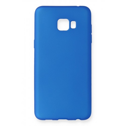 Newface Samsung Galaxy C7 Pro Kılıf Premium Rubber Silikon - Mavi Newface Samsung Galaxy C7 Pro Kılıf Premium Rubber Silikon - Mavi