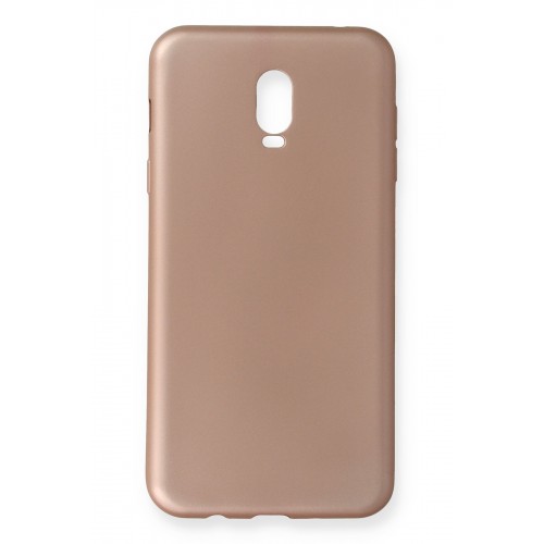 Newface Samsung Galaxy C8 Kılıf Premium Rubber Silikon - Rose Gold Newface Samsung Galaxy C8 Kılıf Premium Rubber Silikon - Rose Gold