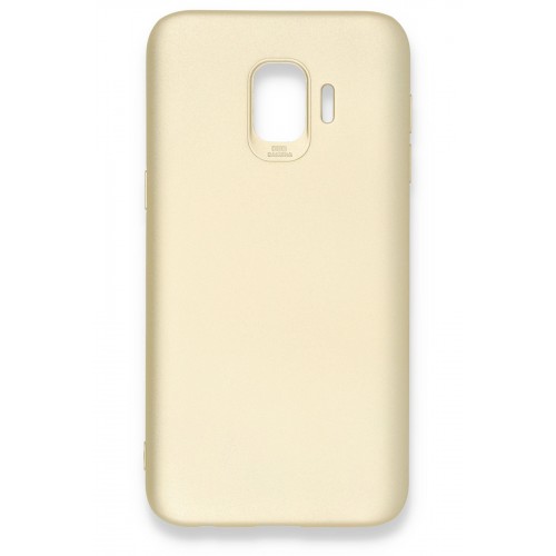 Newface Samsung Galaxy J2 Core Kılıf Premium Rubber Silikon - Gold Newface Samsung Galaxy J2 Core Kılıf Premium Rubber Silikon - Gold